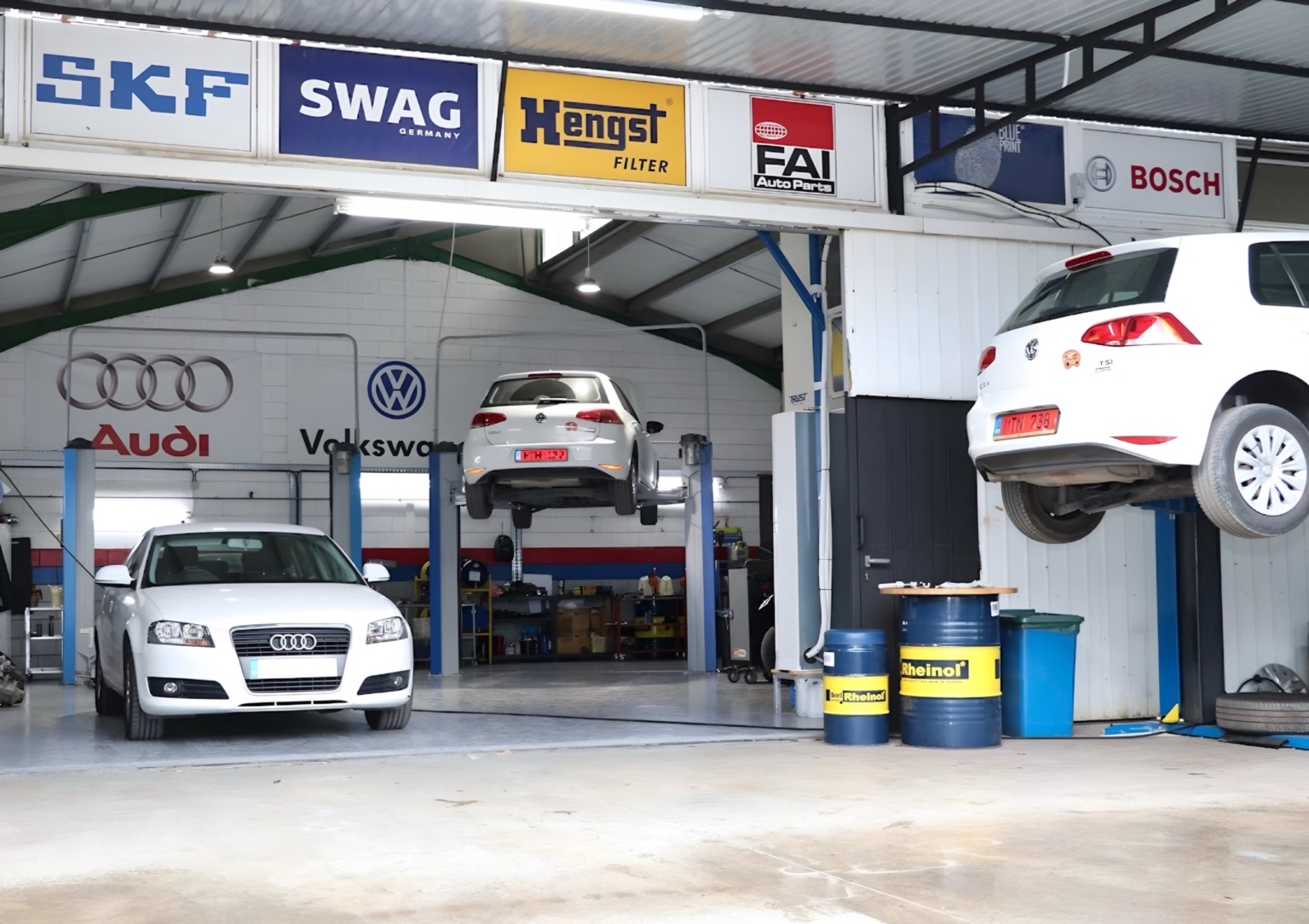 VAG Wizard workshop bay