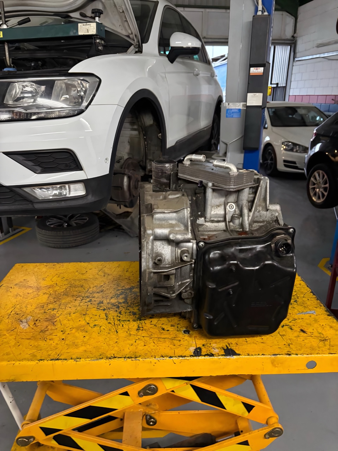 Gearbox repair work at VAG Wizard